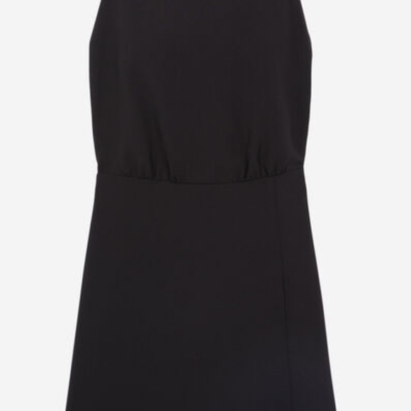 NWT The Kooples T-back crepe dress w/chain detail - FR 4 (US 10) - $345 MSRP - Picture 2 of 5